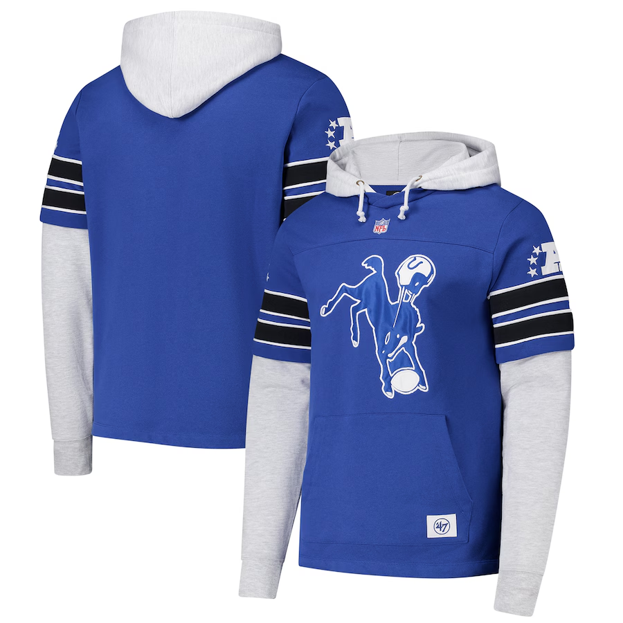 Men Detroit Lions blue 2024 Nike NFL hoodie